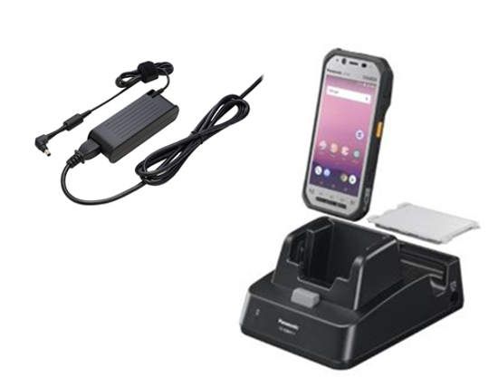 Picture of FZ-N1 Single Slot I/O Cradle and Spare Battery Charging Kit (Home/Office Charging)