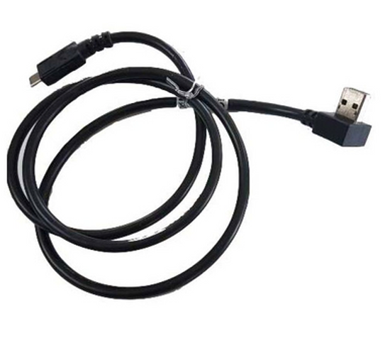 Picture of USB-C CABLE WITH 90 DEGREE BEND IN USB-C ADAPTER