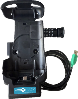 Picture of Spring Loaded Combo Locking Cradle with Type C Connection for Zebra TC58/78